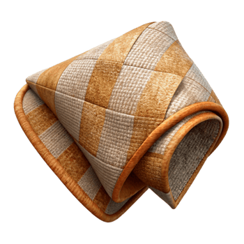 extraordinary contemporary Restored Fabric Fragment with Woven Pattern authentic png
