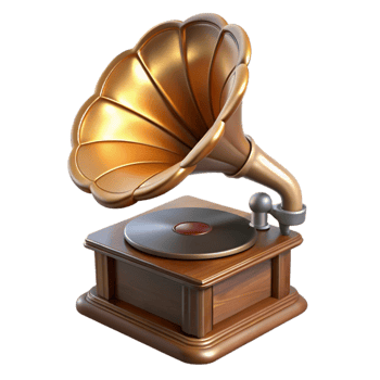 impressive rustic Restored Gramophone Needle Close Up Isolated high quality png
