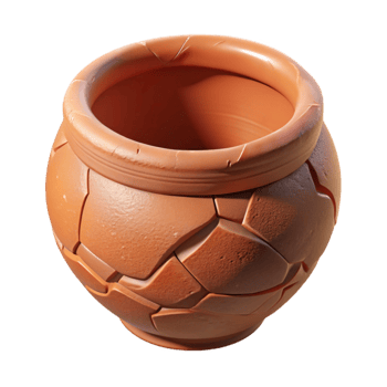 stunning minimalist Restoring a Cracked Terracotta Pot Fragment Reattachment Cutout exclusive png