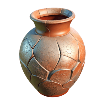 beautiful classic Restoring a Cracked Vase with Filler Cutout png