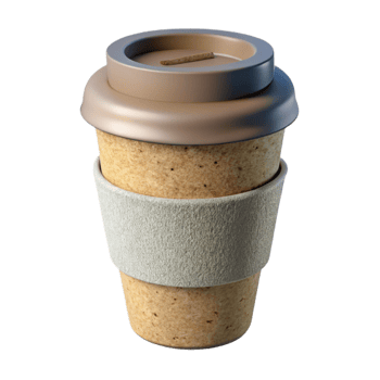 wonderful traditional Reusable Coffee Cup with Lid Green Cutout professional png