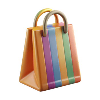 magnificent traditional Reusable Shopping Bag with Floral Print Isolated high resolution png