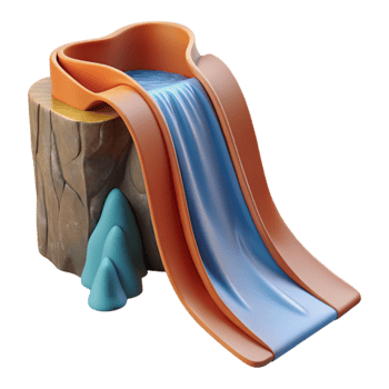 beautiful modern Ribbon Fall Yosemite Thin Waterfall Cutout high quality png