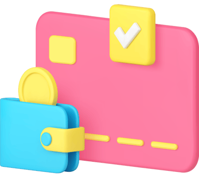 Cash money transfer to banking bill credit debit card financial transaction 3d icon png