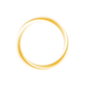 Yellow or golden spark circle light effect with magic glow. Abstract round glitter sparkle yellow or golden. Shiny luxury circular dust particle design set with starlight trail. . Number 11 png