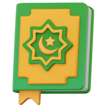 Al Quran 3D Icon Illustration png