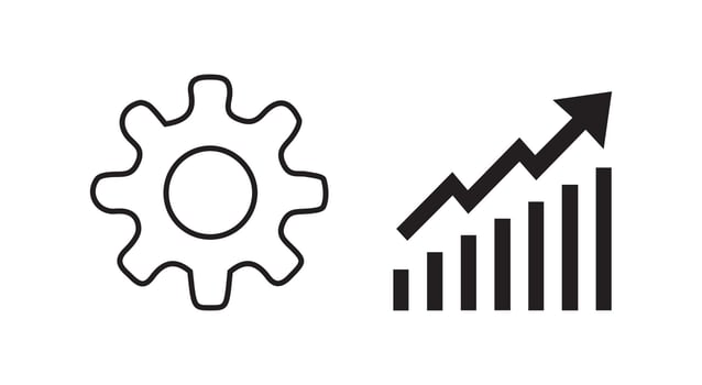business development icon. population growth icon, increase social development, global demography. Eps 10 vector