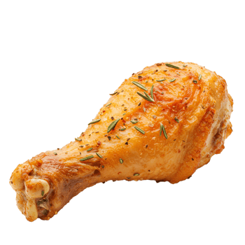 Breaded chicken coxinha as a popular Brazilian snack or appetizer. Fast food. png