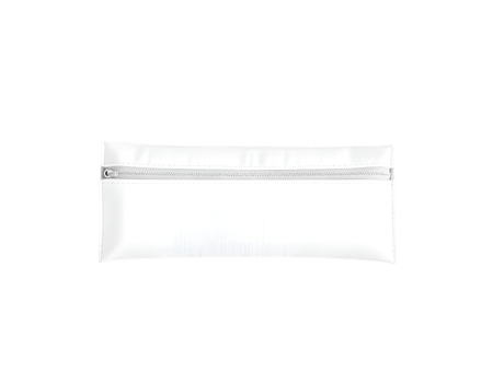 Blank white cosmetic bag isolated on transparent background png