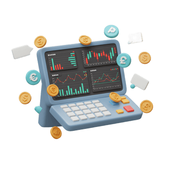 Analyzing Stock Market Data with Financial Charts and Currency Symbols png