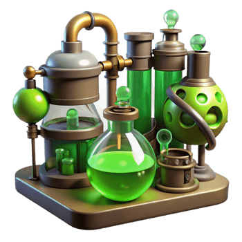 magnificent classic A Steampunk Laboratory Filled with Stra high resolution png