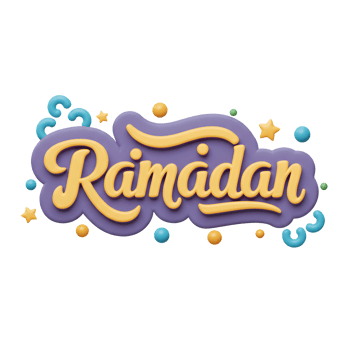Ramadan Graphic with Festive Decoration for Greetings and Celebrations png
