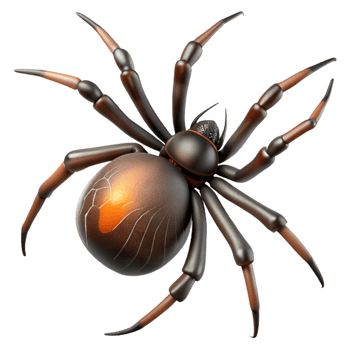vibrant artistic A Spider Spinning a Web Intricate Detail original png