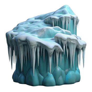 wonderful contemporary A Frozen Waterfall Icicles Hanging Down original png