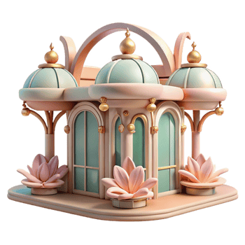 vibrant creative An Art Nouveau Metro Station Intricate genuine png