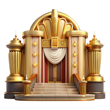 dramatic modern An Art Deco Movie Palace Opulent Interi authentic png