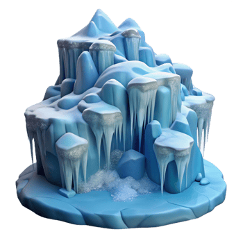 magnificent rustic A Frozen Waterfall Ice Formations Winte professional png