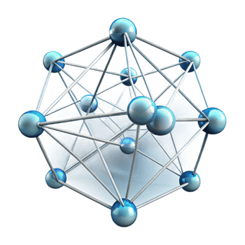 wonderful classic A Network of Interconnected Nodes and Lin png