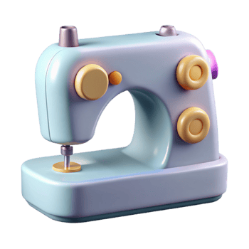 wonderful contemporary Sewing Machine Top View Transparent Background original png
