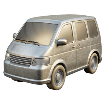 extraordinary contemporary Silver Minivan Front View Transparent Background Cutout genuine png