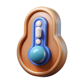 serene classic Smart Fabric Temperature Regulating Transparent Element premium png