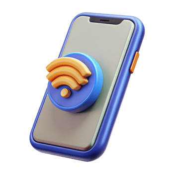 impressive modern Smartphone with Wireless Charging Isolated Element genuine png