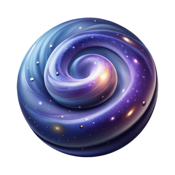 beautiful classic A Swirling Galaxy of Stars and Nebulae exclusive png