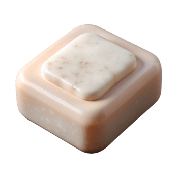 beautiful rustic Soap Bar White Color Transparent Background genuine png