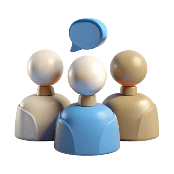 dramatic classic Social Interaction Silhouettes Group Conversation Transparent Background high quality png