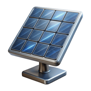 magnificent rustic Solar Panel Array Side View Transparent Element authentic png