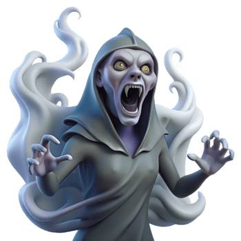 dramatic creative A Banshee Wailing in the Night Surroun authentic png