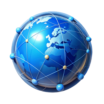 beautiful minimalist A Holographic Projection of the Earth R premium png