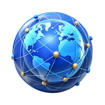 beautiful abstract A Holographic Projection of the Earth R genuine png