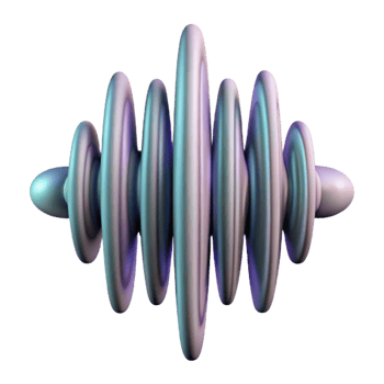 wonderful minimalist Sound Wave Abstract Design Cutout Transparent Background original png
