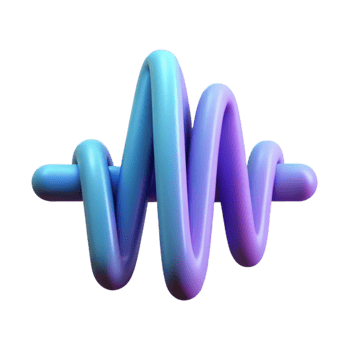 serene creative Sound Wave Icon Digital Style Isolated Cutout genuine png