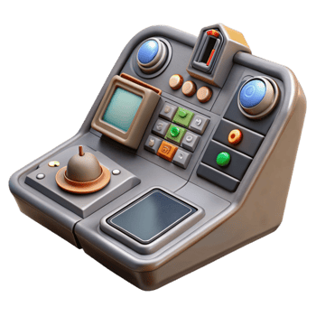 extraordinary contemporary Spacecraft Cockpit Control Panel Isolated high resolution png