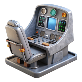 extraordinary vintage Space Shuttle Cockpit Transparent Background Pilot View exclusive png