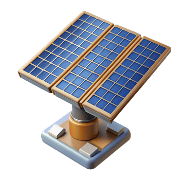 beautiful creative Space Station Solar Panels Transparent Background Power Source premium png