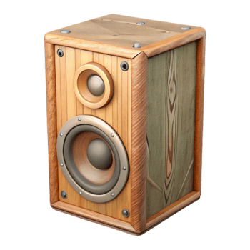 magnificent modern Speaker Cabinet Angled View Wooden Texture Cutout genuine png