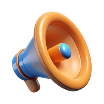 beautiful rustic Speaker Cone Vibrating Isolated Element Transparent Background png