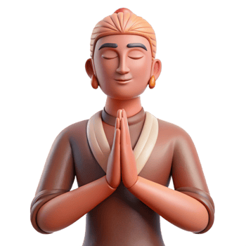 impressive classic Spiritual Hand Gesture Vitarka Mudra Cutout high resolution png