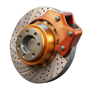 magnificent abstract Sports Car Brake Caliper Isolated Element high quality png