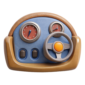 stunning rustic Sports Car Dashboard Cutout premium png