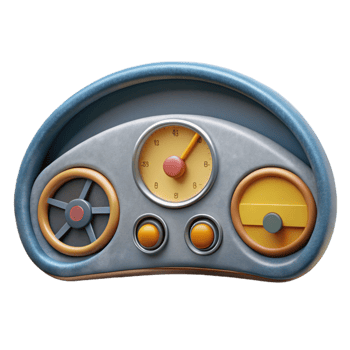 stunning minimalist Sports Car Dashboard Cutout authentic png