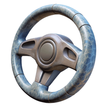 impressive vintage Sports Car Steering Wheel Cutout high quality png