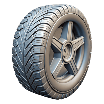 serene creative Sports Car Tire Tread Cutout exclusive png