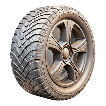 stunning rustic Sports Car Tire Tread Cutout genuine png