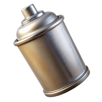stunning modern Spray Paint Can Nozzle Detail Transparent Background genuine png