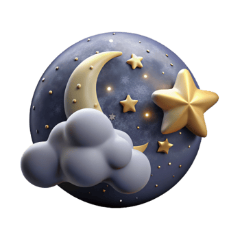 extraordinary artistic Starry Night Sky Twinkling Stars Celestial Scene Cutout original png