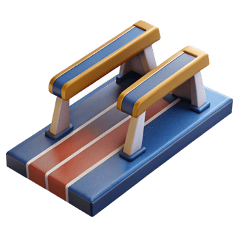 dramatic traditional Starting Blocks Track and Field Isolated Cutout premium png